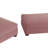 Upholstered Square Corduroy Ottoman-373930852