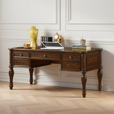 Bureau en bois massif de style américain