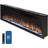 Sideline Elite Smart 60” WiFi-Enabled Electric Fireplace - in-Wall Recessed