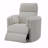 Boucle Glider With Recliner Function With Swivel