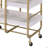 Serving Cart With 3 Adjustable Trays-966412967