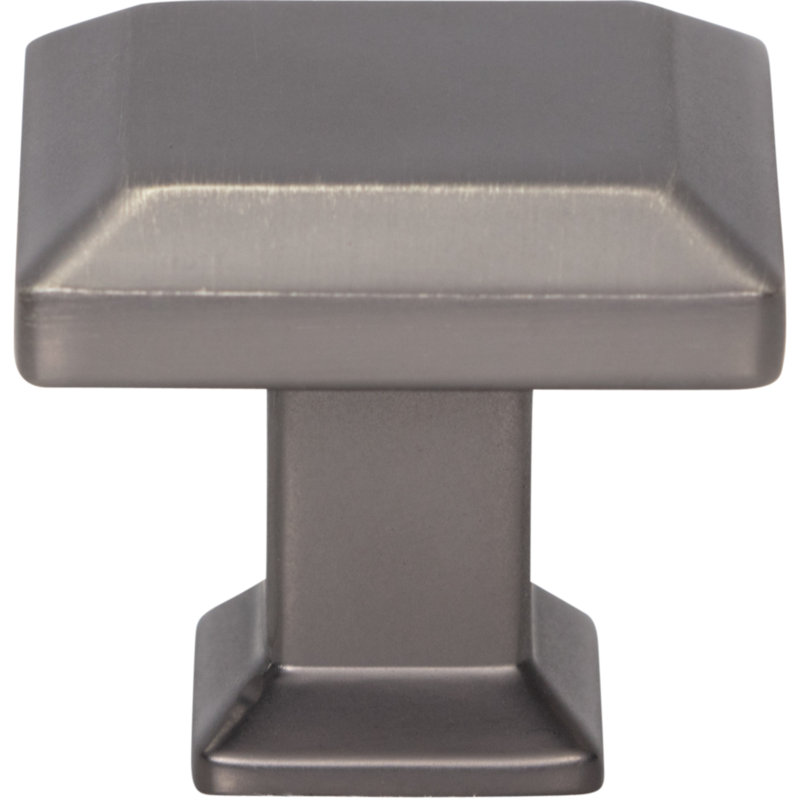 Sweetbriar Lane 1 1/4" Length Square Knob, Slate