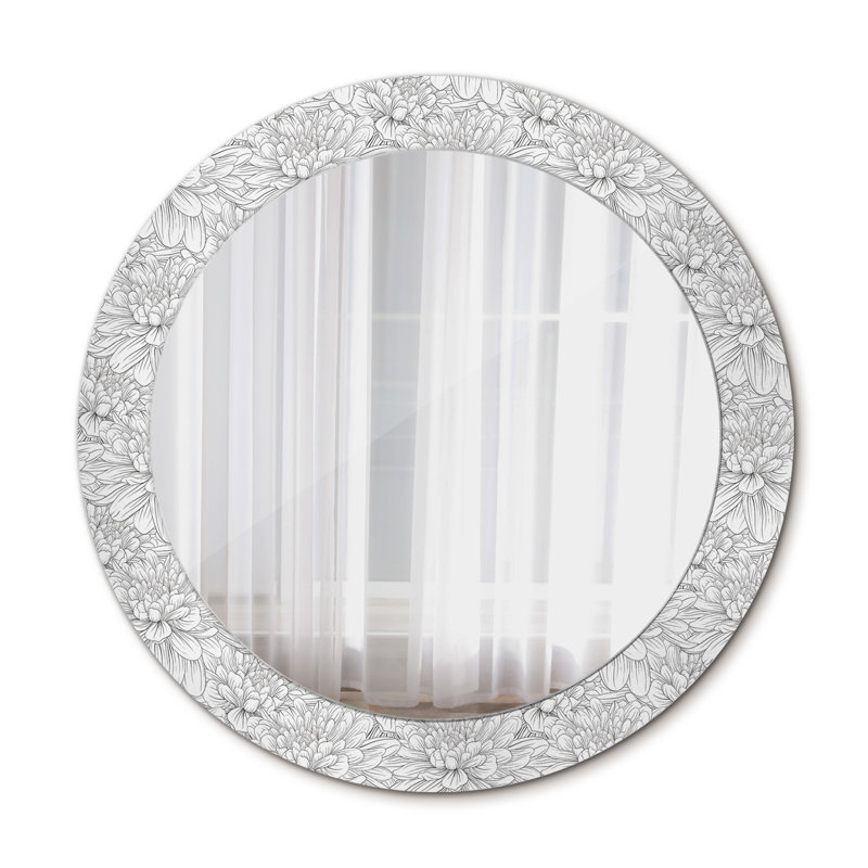 Huldar Glass Flat Wall Mirror