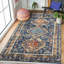 Willow Mohave Blue Hand-Knotted Wool Area Rug-921618810