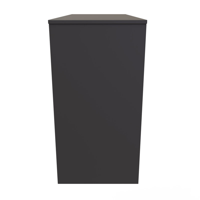 Turah 4 Drawer Vanity (Ready Assembled), Graphite
