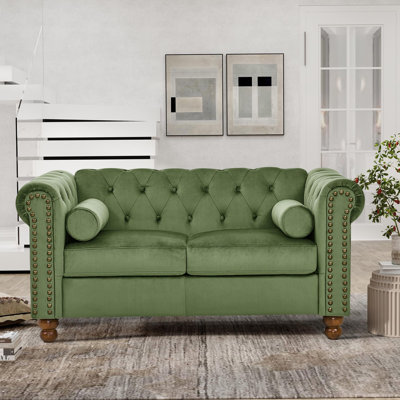 Corisha 58"" Upholstered Loveseat -  Alcott HillÂ®, C9BF85D67AC0492F956535FF3A19876B