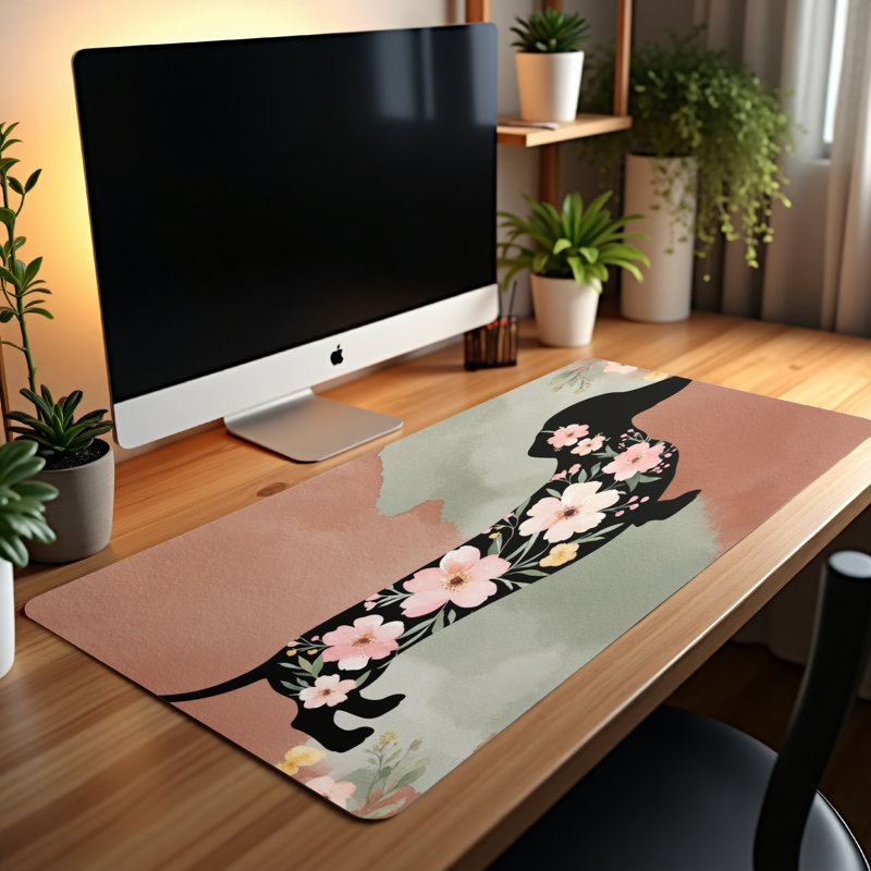 Polyester Desk Pad, 31.5x15.5