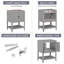 Base de meuble-lavabo simple 24 po seulement-90979689