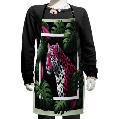 No Pattern Bib Apron