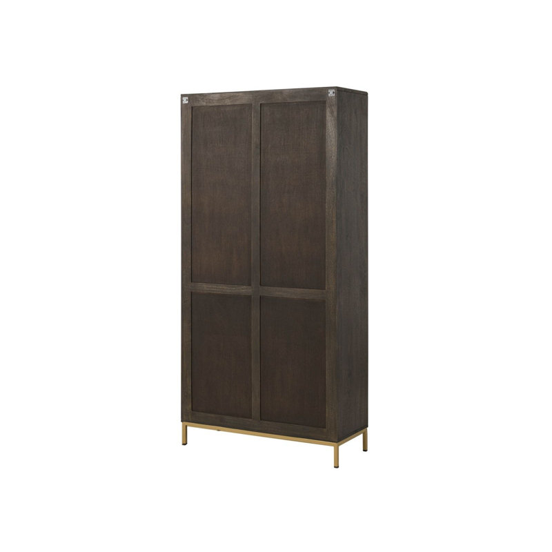 Display Cabinet, Oiled Grey