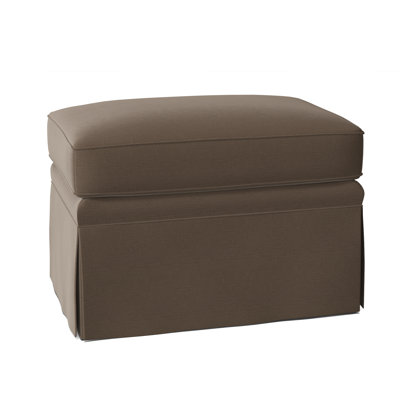 London Cotton Ottoman