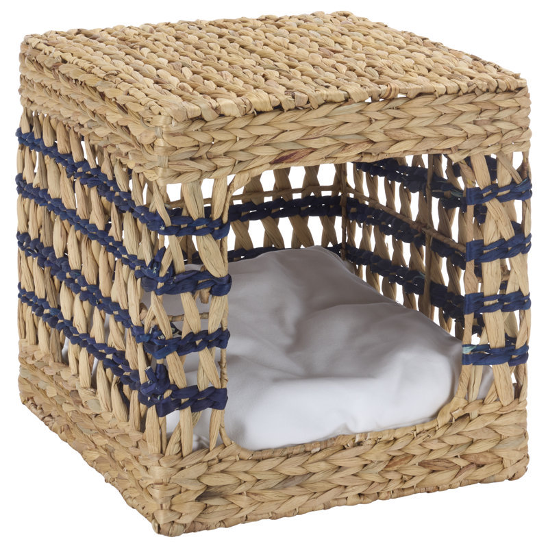Lit pour animaux Ivie, Natural / Blue