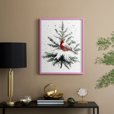 Christmas Holiday Art CDXXX Framed Print - Solid Wood