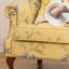 Katsura Upholstered Armchair-1837537631
