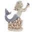 Statue de jardin sirène avec coquillage