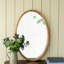 Miroir mural 24 po x 36 po avec cadre en bois