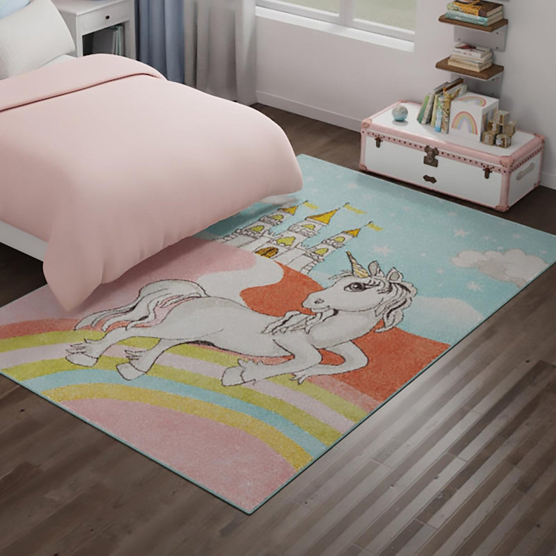 Tapis pour enfant Whimsy, Rectangle 7 pi 10 po x 10 pi