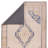 Vibe by Bungalow Rose Debolo Medallion Machine Washable Tan/Blue Area Rug-1919982628