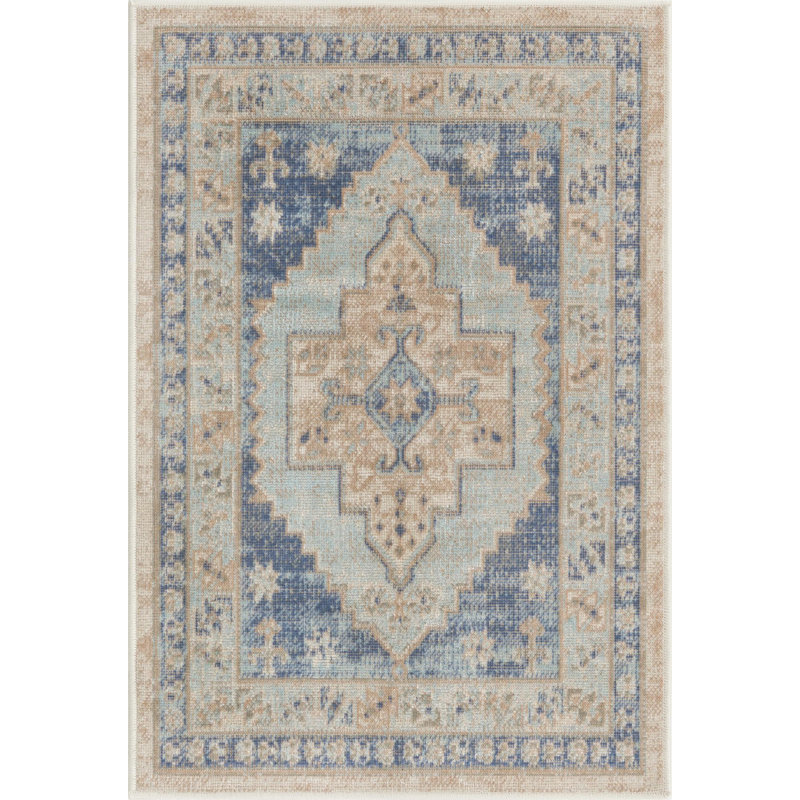 Matthei Oriental Indoor Rug, Rectangle 2'2" x 3'