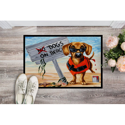 Jadene Non-Slip Outdoor Doormat