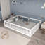 Lit double au sol Montessori MIMI BEDS Dream Raft - Cadre de lit double blanc-114652818-114652819