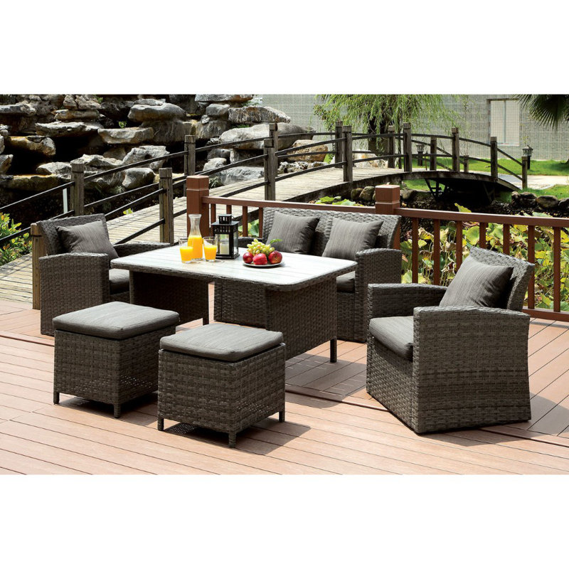 Debi Wicker Outdoor Lounge Chair