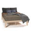 Lit plateforme double 14 po Pastora-650181018
