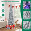 Jaxxton 6' H Lighted Artificial Christmas Tree
