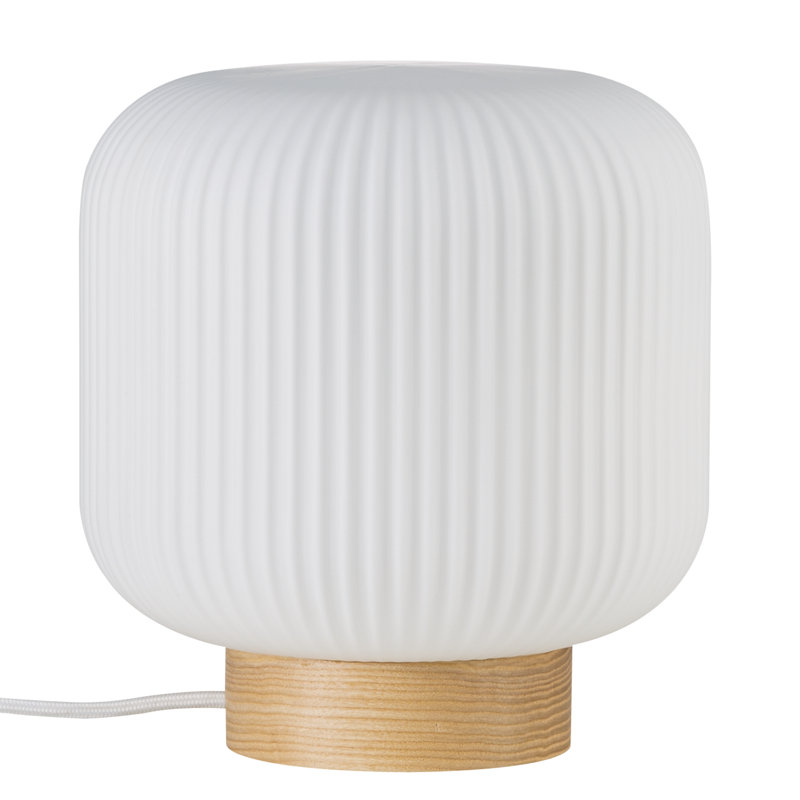 Wood Globe Lamp