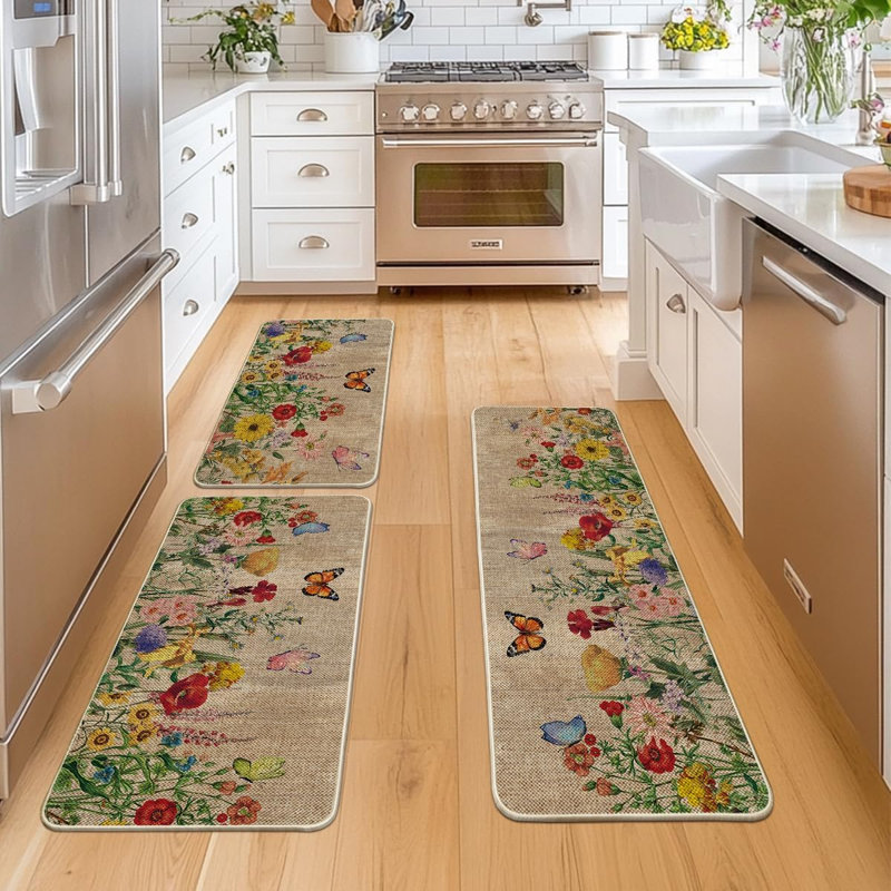 Ensemble de 3 tapis de cuisine Mode