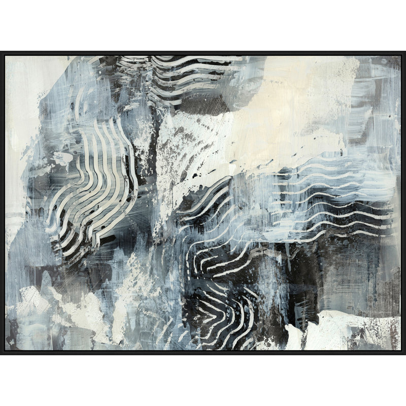 Where The Road Leads 2 Print, Black Framed