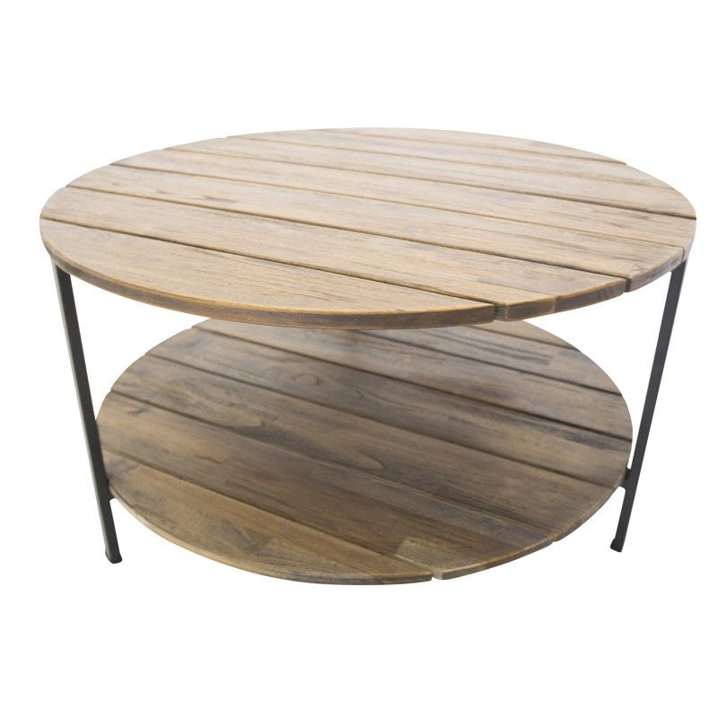Hammons 80cm Solid Wood Top Console Table