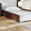 Lit plateforme en bois massif avec pied de lit et gigogne Elliana-1741955603-1741955601