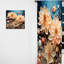 Rideau abstrait obscurcissant Khadeem - China Art - 1 panneau-1007927468