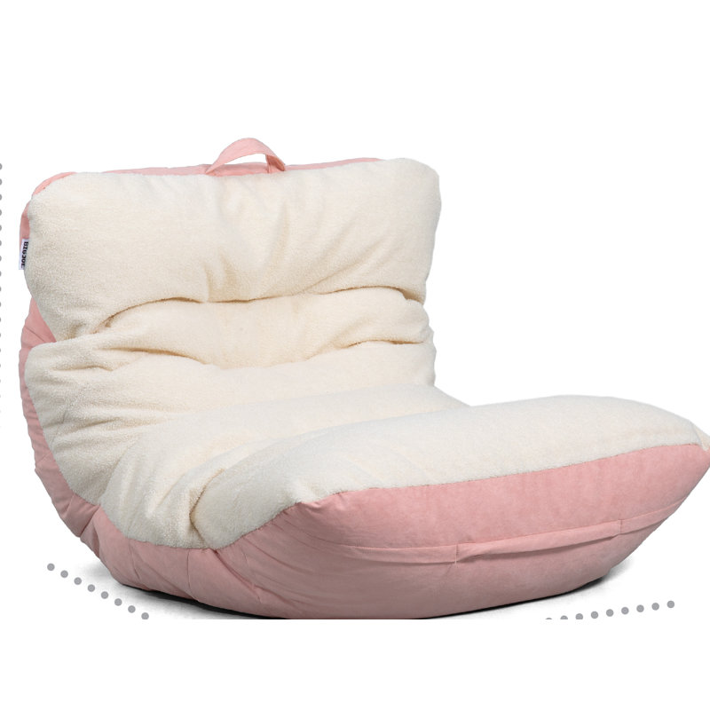 Polyester Bean Bag, Pink 100% Polyester