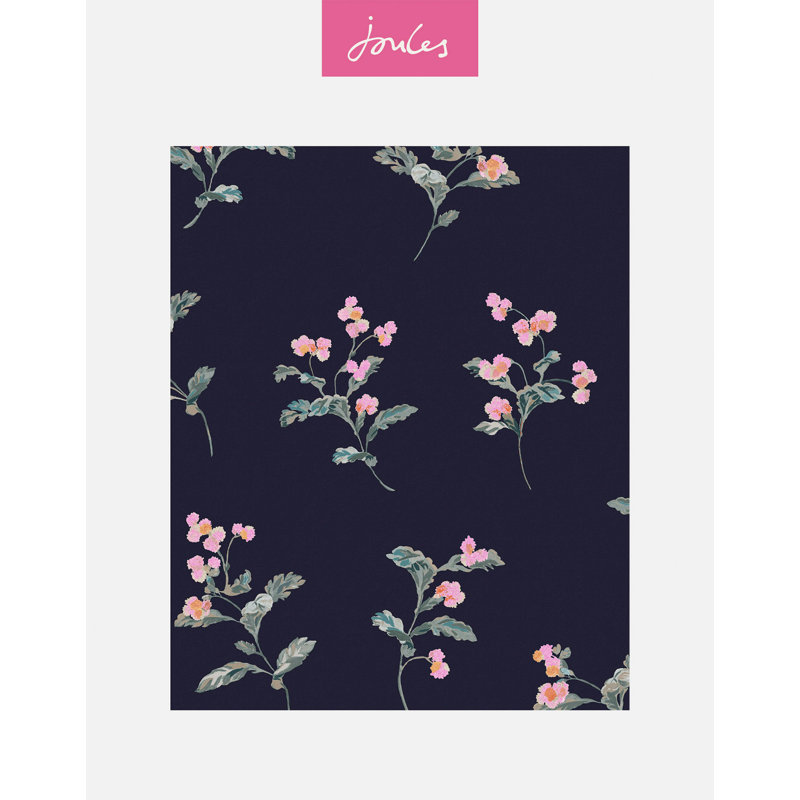 Joules Swanton Floral Midnight Wallpaper