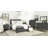 Kardelen Panel Bed in Dark Gray-1236759447