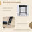 30" Modern Faux Leather Upholstered Bar Stool with Curved Low Back and Metal Frame-992528421-992528423