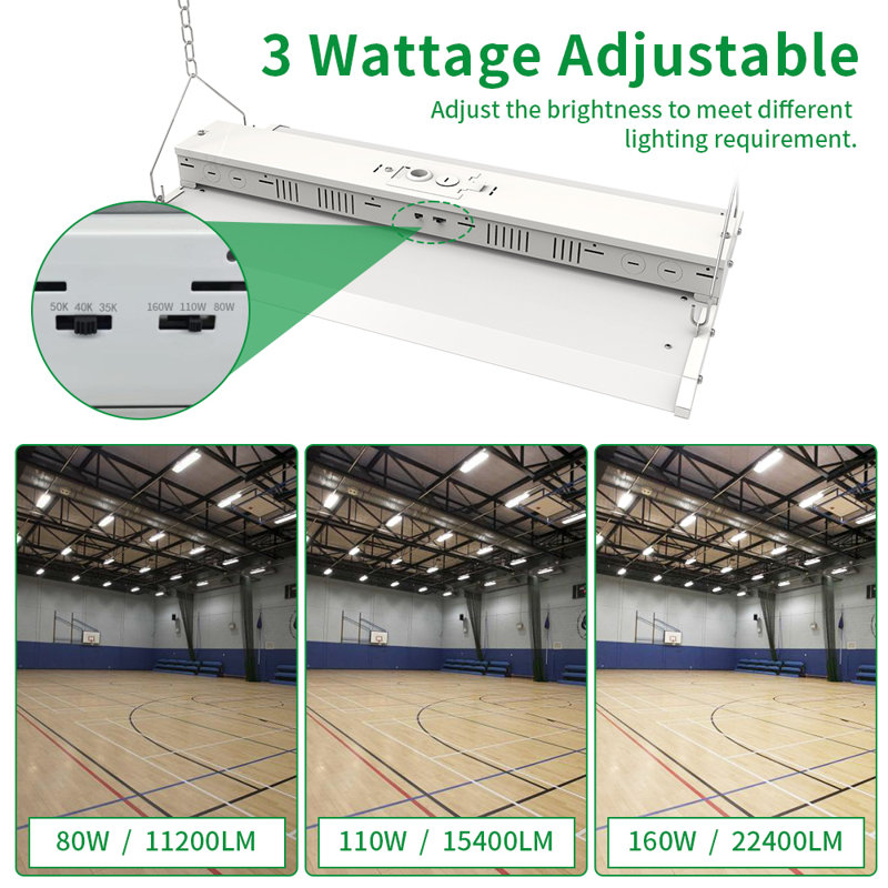 120-277v 2ft Cecilia With Selectable Watt & Cct, 0-10v Dimmable, 2 Pack