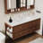 Antique style bathroom cabinet