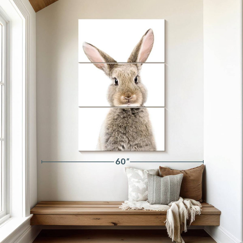 Brampt Baby Bunny, 50" H x 32" W