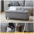 Bashemath Linen Upholstered Storage Bench-1108270814