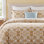 Andie Washed Linen Cream Tuscan Marigold Medallion Pattern Floral Set
