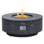 Round Aluminum Propane Smokeless Fire Pit Table