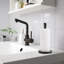 Comptoir porte-serviettes en acier inoxydable-1141193313