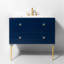 Alma 36.25" Wall Mounted Single Bathroom Vanity with Top-133126941