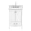 Meuble-lavabo autoportant de 24 po avec comptoir en marbre-840267287-840267273