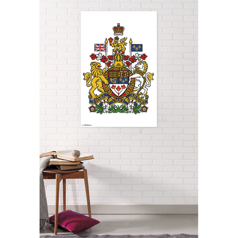 Canada-impression sur papier pour accoudoirs