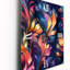 Enchanted Botanical Melody Dreams - Horloge murale moderne abstraite-1995164284