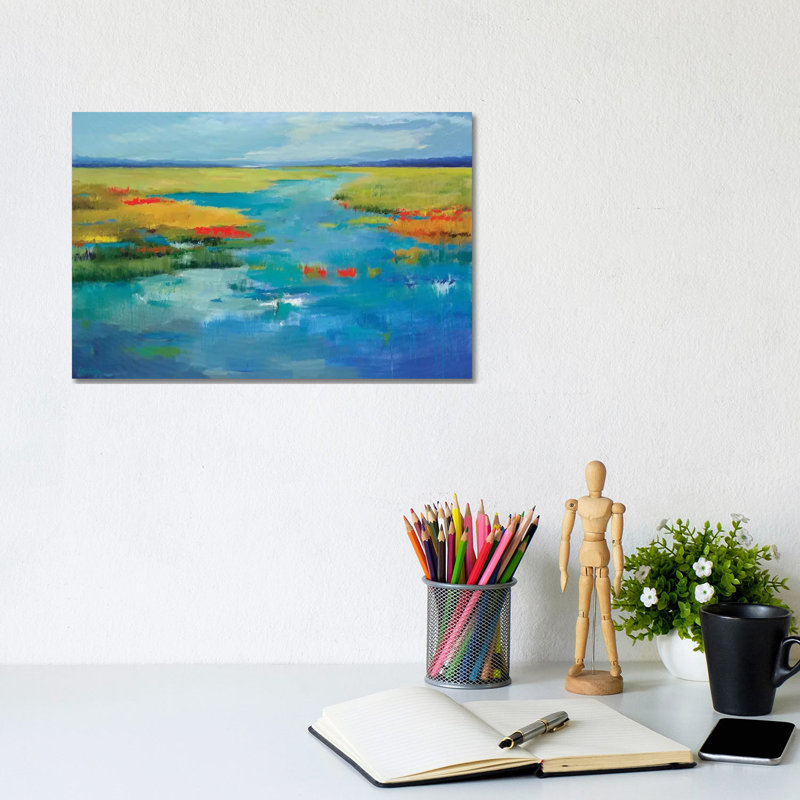 Come Away With Me by Victoria Jackson - Wrapped Canvas Painting, 20.32 cm H x 30.48 cm W